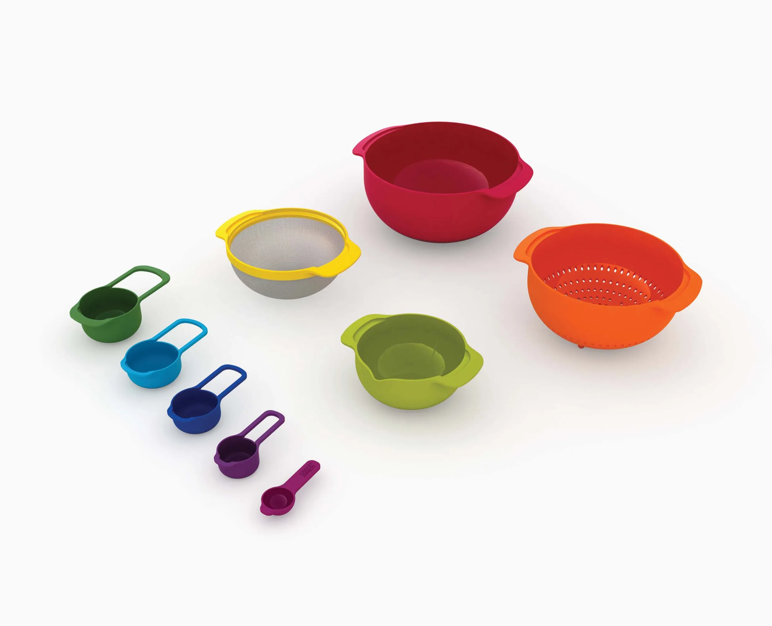Set Compact de 9 Bols Mélangeurs Empilables s Nest™ 9 Plus Matériel & Ustensiles De Pâtisserie|Bols Mélangeurs