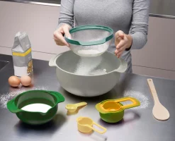 Online Set Compact de 9 Bols Mélangeurs Empilables en Nest™ 9 Plus Matériel & Ustensiles De Pâtisserie|Bols Mélangeurs