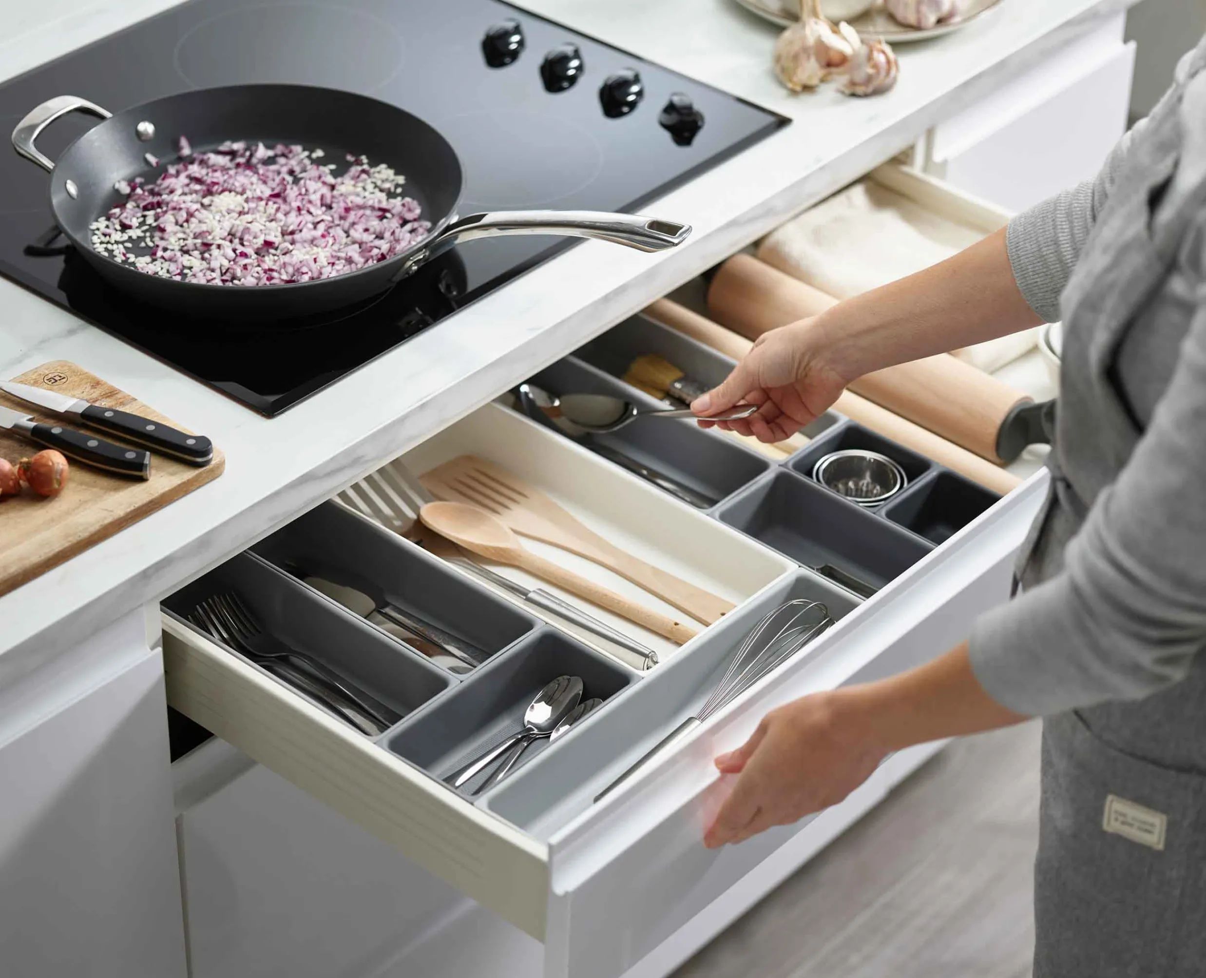 Best Set Compartiment de Rangement 10 pièces en Blox™ Rangements Tiroirs De Cuisine