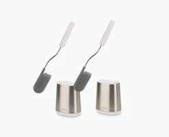 Sale Set de 2 Brosses WC en Inox Flex™ Lite Brosses Wc Et Portes-Papier Toilette|Sets D'Accessoires De Salle De Bain