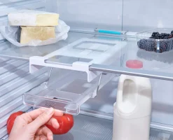 Clearance Set de deux Porte-Canettes Sous Étagère Fridgestore™ Sets De Rangement Et Organisation Pour La Maison|Rangement Pour Réfrigérateur