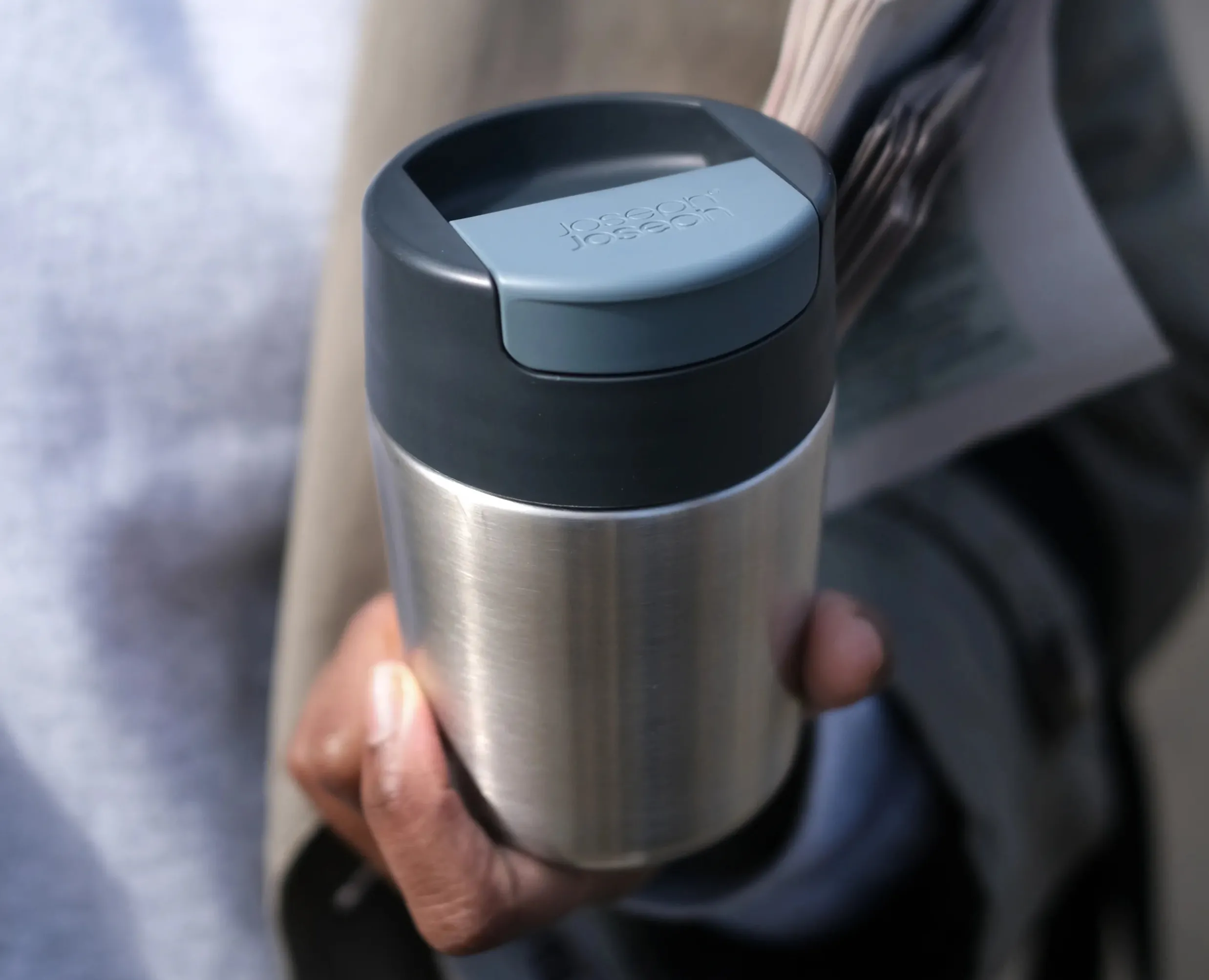 Sale Set de Mug Réutilisable Sipp™ Steel et Gourde Isotherme Loop™ en Inox Bouteilles Réutilisables|Tasses De Voyage