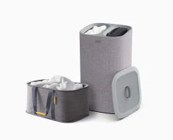 Sale Set de 2 paniers à linge avec Tota 60L et Hold-All 35L Paniers À Linge|Sets Innovants Pour Buanderie
