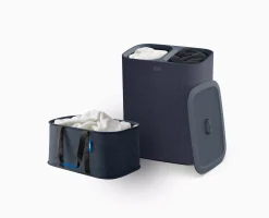 Discount Set de Paniers à Linge 90L Tota et Panier Pliable 35L Hold-All™ Paniers À Linge|Sets Innovants Pour Buanderie