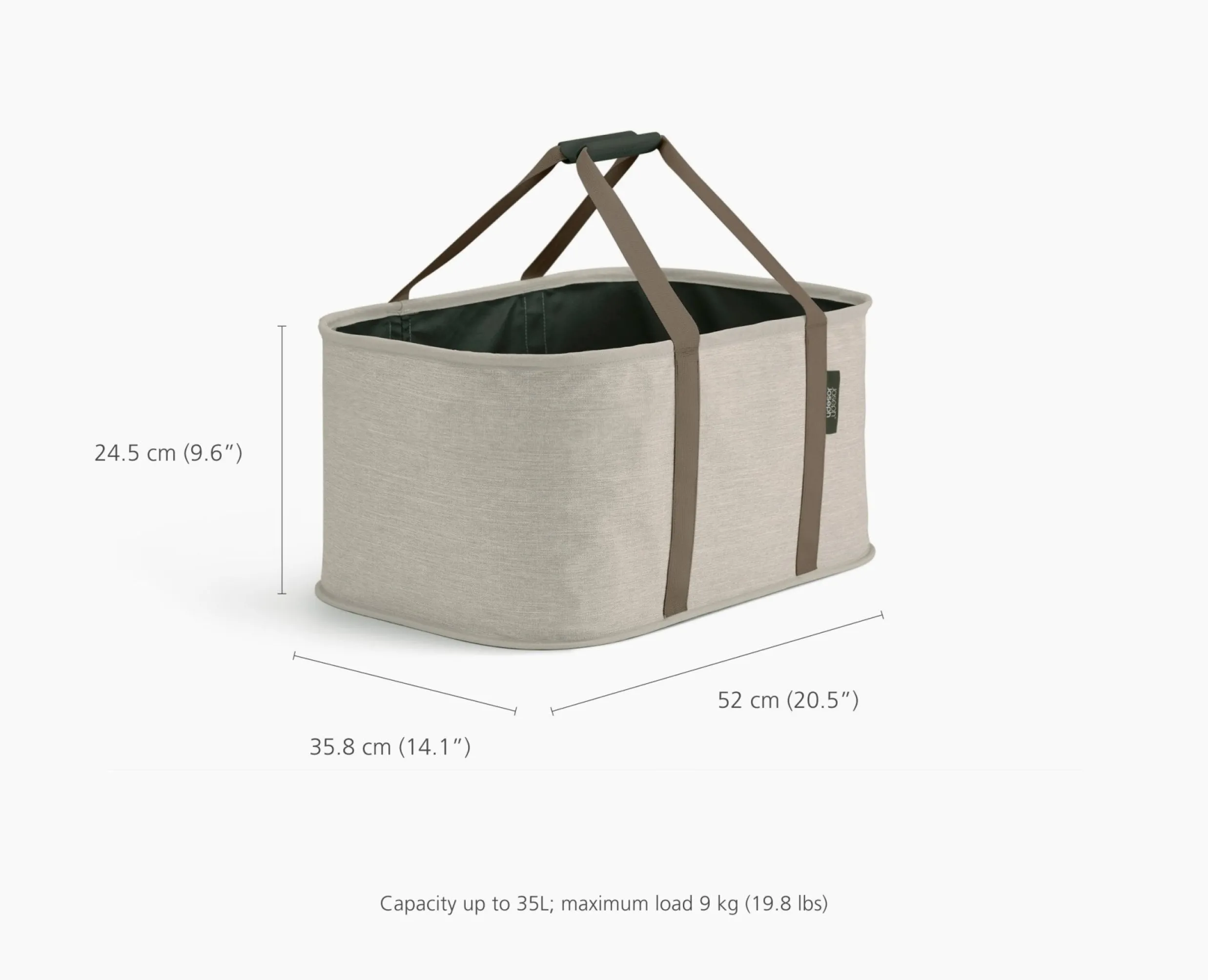 New Set de Paniers à Linge 90L Tota Trio et Panier Pliable Hold-All™ 35L Paniers À Linge|Sets Innovants Pour Buanderie