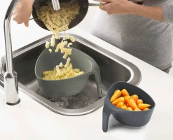 Clearance Set de 2 Passoires Emboitables à Poignées en Nest™ Passoires Et Essoreuses