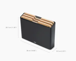 Discount Set de 3 Planches à Découper en Bambou et Étui Folio™ Planches À Découper