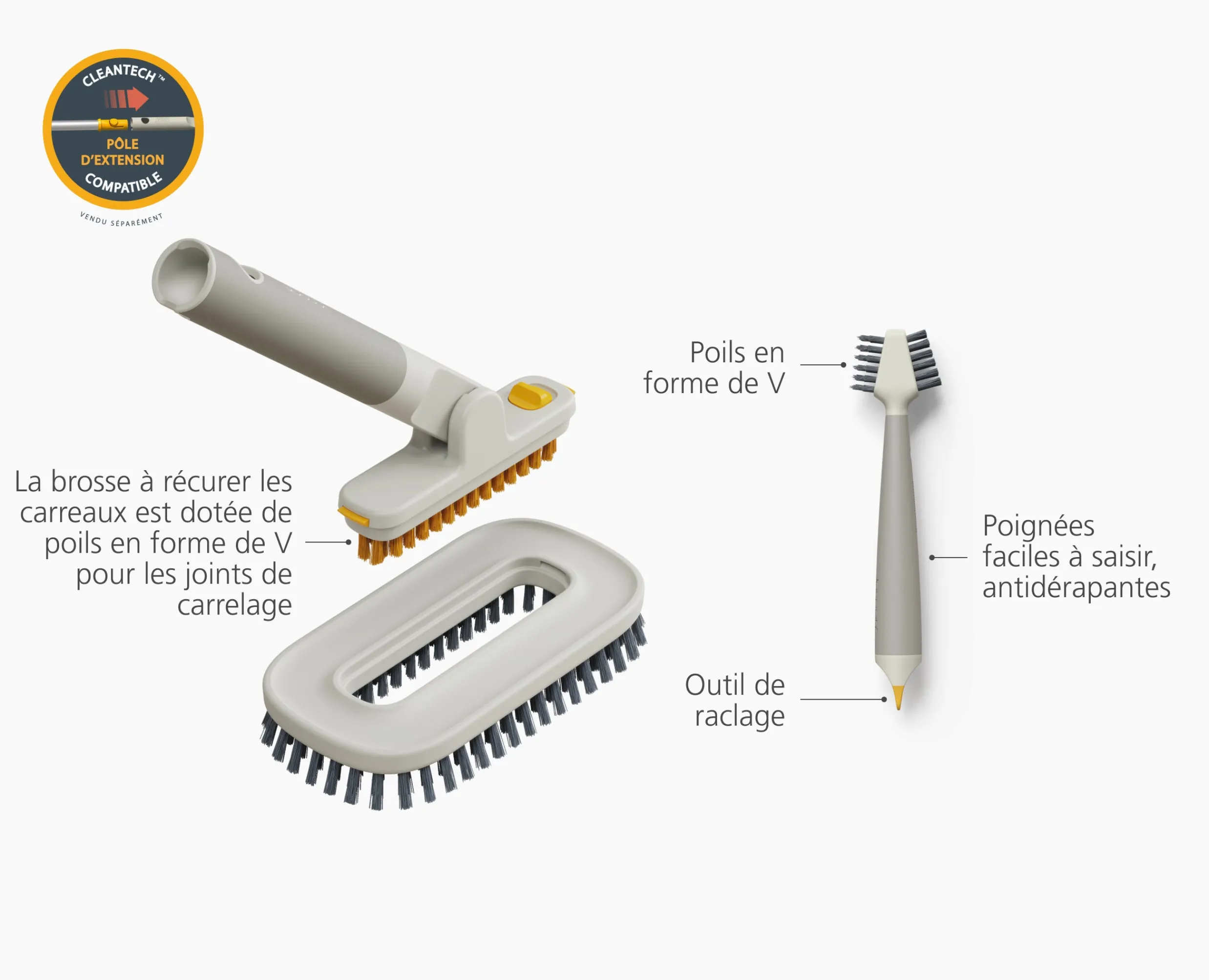 New Set d'Outils de Nettoyage de Précision CleanTech™ Accessoires & Outils Pour Ménage Maison
