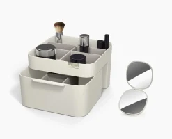 Sale Set Organisateur de Maquillage et Miroir Viva Rangement Maquillage|Rangement Maquillage