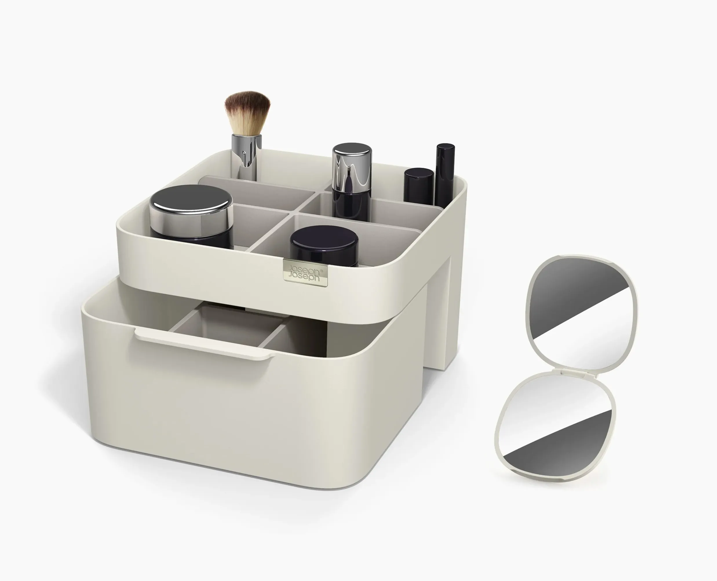 Sale Set Organisateur de Maquillage et Miroir Viva Rangement Maquillage|Rangement Maquillage