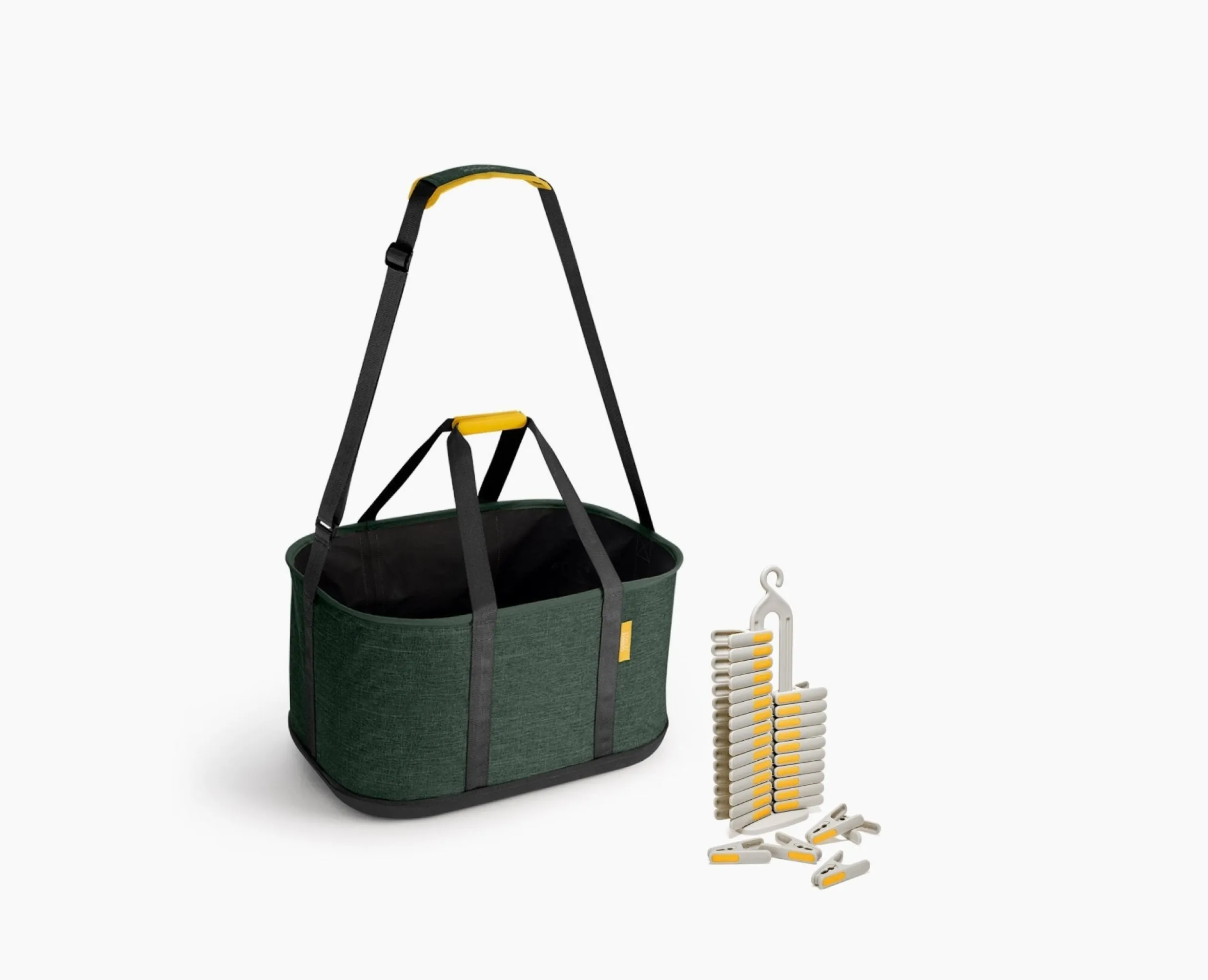 Set Panier à Linge d'Extérieur 45L Hold-All™ et d'un Support de 30 Pinces à Linge Peg Set Paniers À Linge|Sets Innovants Pour Buanderie