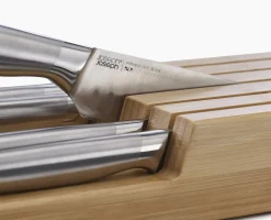 New Socle en Elevate™ pour couteaux en acier Couteaux Et Ciseaux