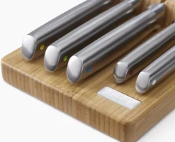 New Socle en Elevate™ pour couteaux en acier Couteaux Et Ciseaux