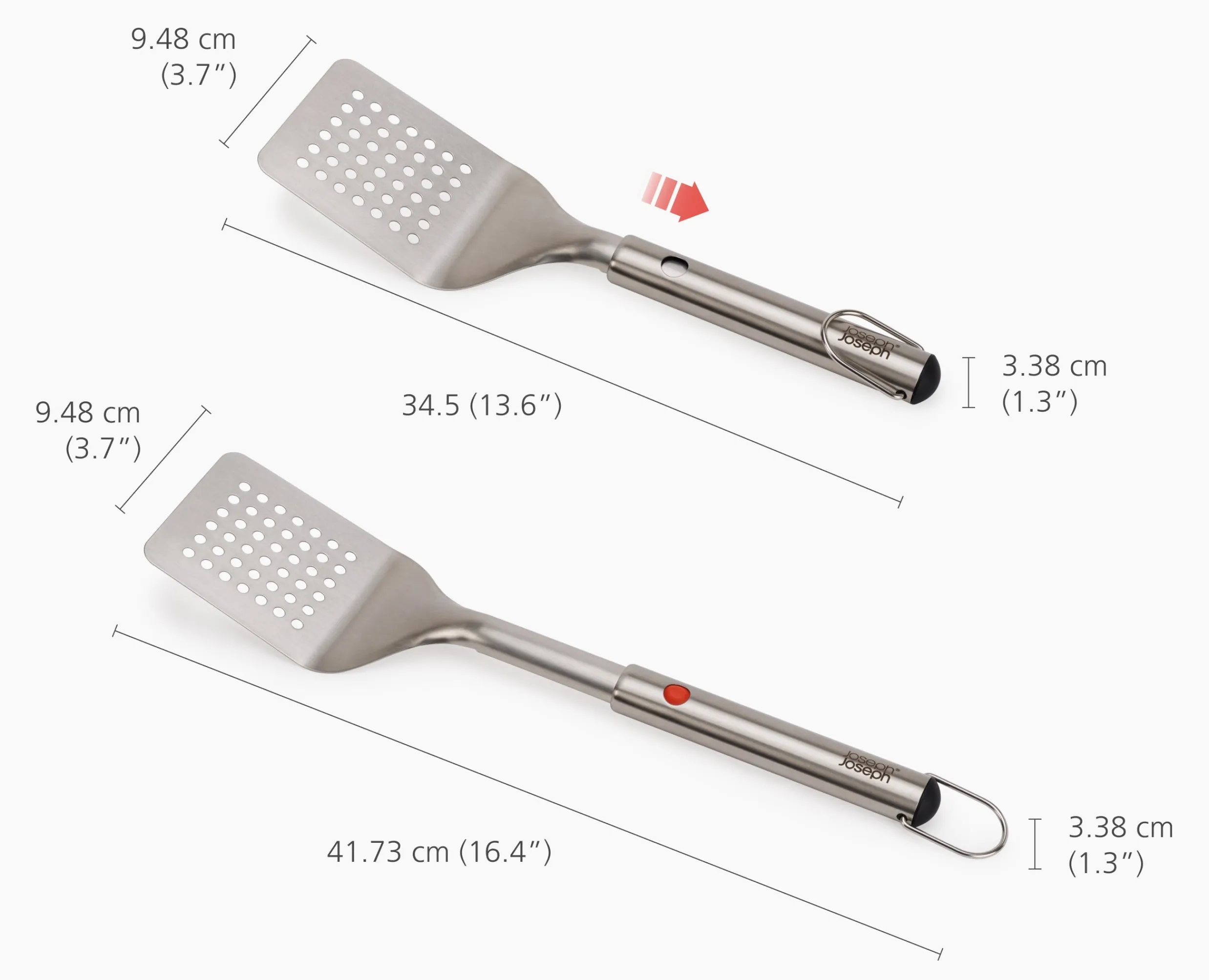 Hot Spatule de Barbecue Rétractable en Inox GrillOut™ Accessoires & Ustensiles De Barbecue