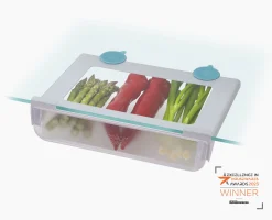 Tiroir de Rangement sous Étagère FridgeStore™ Rangement Pour Réfrigérateur|Rangement & Conservation Alimentaire